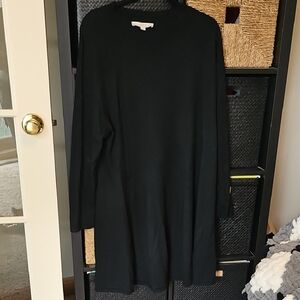 LOFT Black Sweater Dress